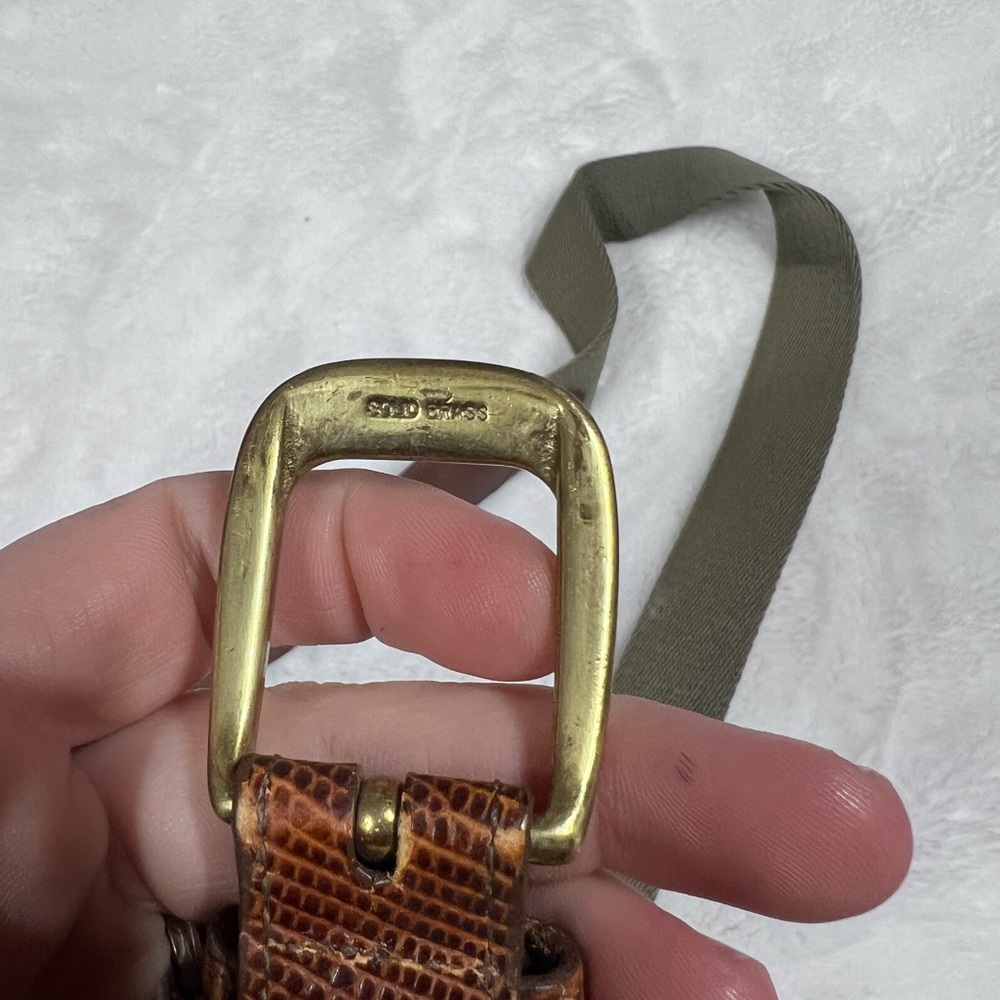 Brighton Leather vintage Belt - Picture 4 of 4